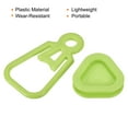 thumbnail image 4 of Uxcell Triangle Movable Plastic Tarp Grabbers Clips for Camping Tent Awning Green 10Pack, 4 of 6