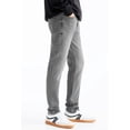 thumbnail image 3 of Pantalón Recto para Hombre Shendy Vendy Mezclilla Strech Clasico con Bolsillo Gris 32, 3 of 5