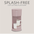 thumbnail image 3 of Willow Kitchen Single Serve Coffee Maker Machine for Pods & Grounds with K Cup, Self Cleaning & Small Portable Coffee Maker, Shell Pink, 3 of 9
