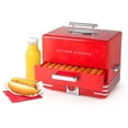 thumbnail image 1 of Nostalgia NHDS206RD Cuiseur Vapeur pour Hot-Dogs, Rouge, 1 of 4