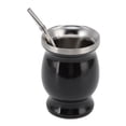 thumbnail image 4 of Drinking Cup, Traditional Coffee Cup Black 230ml  For Drinking, 4 of 8