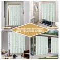 thumbnail image 5 of Green Floral Cute Shower Curtain - Water Repellent Fabric Shower Curtains Washable, Summer Cozy Botanical Decorative Polyester Cloth Bathroom Curtains Modern Bath Decor 72"x84", 5 of 8