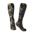 thumbnail image 4 of Easygdp Watercolor Snake Skin Soccer Socks Sport Knee High Socks Calf Compression Athletic Socks for Men and Women, 4 of 9