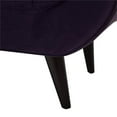 thumbnail image 5 of Alma Tufted Flared Arm Entryway Bench Purple, 5 of 11