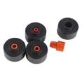 thumbnail image 1 of Rear Fork Wheel Frame Slider, 4pcs Orange Black Practical Fork Wheel Falling Protectors CNC Aluminum Alloy Solid  For Motorcycles, 1 of 8