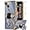 Dark Blue, variant on for iPhone 13 Case Astronaut Cute Girls Women Girly Unique Blue Phone Cases with Hidden Stand Kickstand 6D Design with Camera Lens Protector Cover for iPhone 13 6.1''