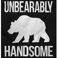 thumbnail image 2 of Unbearably Handsome Funny Bear Pun Youth T Shirt Tee Boys Infant Toddler Brisco Brands 12M, 2 of 5