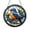 Acrylic 3.5 Inch, variant on Stormy Sky Bluebird Decorative Stained Glass Style Suncatcher, Nature Bird Window Hanging Art Panel for Living Room Decor