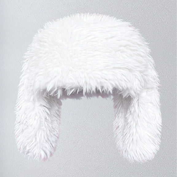 KANG Winter Hat With Rabbit Ears Soft Ear Cap For Warmth And Cute Style
