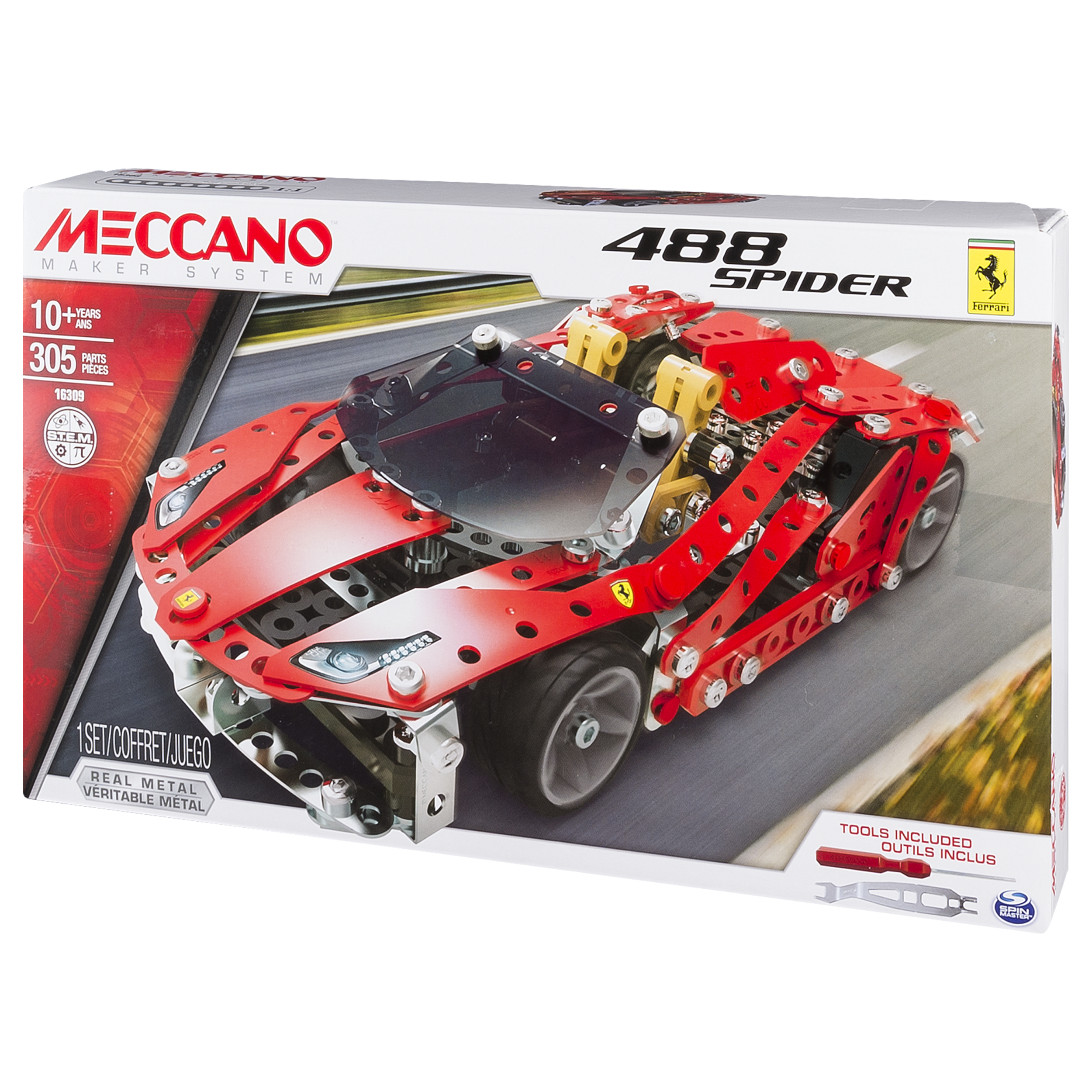 Meccano Ferrari 488 Spider Walmartcom