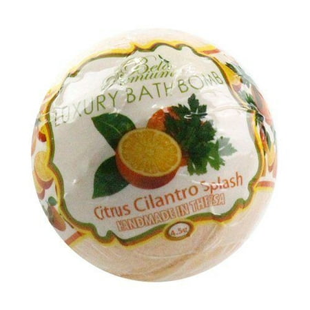 Bela Premium Luxury Bath Bomb - Citrus Cilantro Splash
