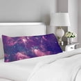 thumbnail image 2 of ABPHOTO Nebula Star Field Against Space Body Pillow Covers Case Protector 20x60 inch, 2 of 2
