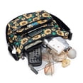 thumbnail image 5 of Pealwel Bolso de hombro para mujer, espacioso, con múltiples bolsillos, bolso cruzado para mujer, bolso con asa superior, 5 of 5