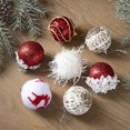 thumbnail image 5 of Bola de Navidad Decoración para árbol de Navidad Bola de Navidad con lentejuelas Colgante con forma de burbuja Adornos navideños Adornos colgantes con forma de bola de peluche, 5 of 5