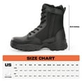 thumbnail image 3 of Maelstrom Tac Force Mens 8in Boot w/ Zipper, Non-Insulated, Wide, 14, B, 3 of 7
