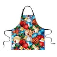 thumbnail image 2 of Delantal de Cocina profesion - Durable, Cadena Ajustable, Lavable a , - Patrones de Navidad H, 2 of 6