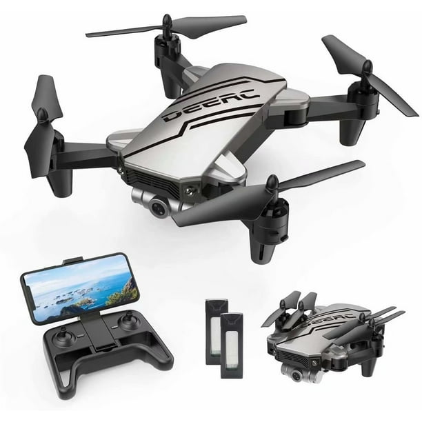 Drone sans caméra Mini pliant Quadcopter RC Jouet Altitude Hold pour enfants
