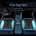 thumbnail image 4 of 3D PU Breathable USB 5 Fan for Seat Cushion Car offices Home Built-in Fan Summer, 4 of 7