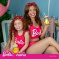 thumbnail image 4 of Barbie Girls One Piece Swimsuit Roseo Letter Print Flutter Summer Swimsuit Sizes 2-12, 4 of 7