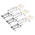thumbnail image 1 of Juego de 6 bandejas de herrajes para soporte de tartas, soporte de 3 niveles para tartas, accesorios para bodas y fiestas, 1 of 5