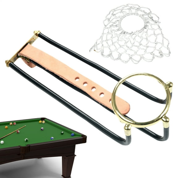 SHZONS Billiards Table Pocket Rail Pocket Rail Standard Replacement with Net Bags Wear Resistant Pool Catch Mesh Bag for Professionals Enthusiasts and Beginners amicably