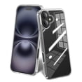 thumbnail image 4 of Liwarace Case for iPhone 16 Pro Max/16 Pro/16 Plus/16 Shockproof Soft TPU Phone Cover, Clear, 4 of 13