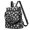 Halloween Simple White Ghost Silhouette, variant on Halloween Simple White Ghost Silhouette Fashion Backpack, Work Travel Rucksack with Side Bottle Pockets & Convertible Strap, Water Repellent Polyester Gifts for Work Travel Shopping