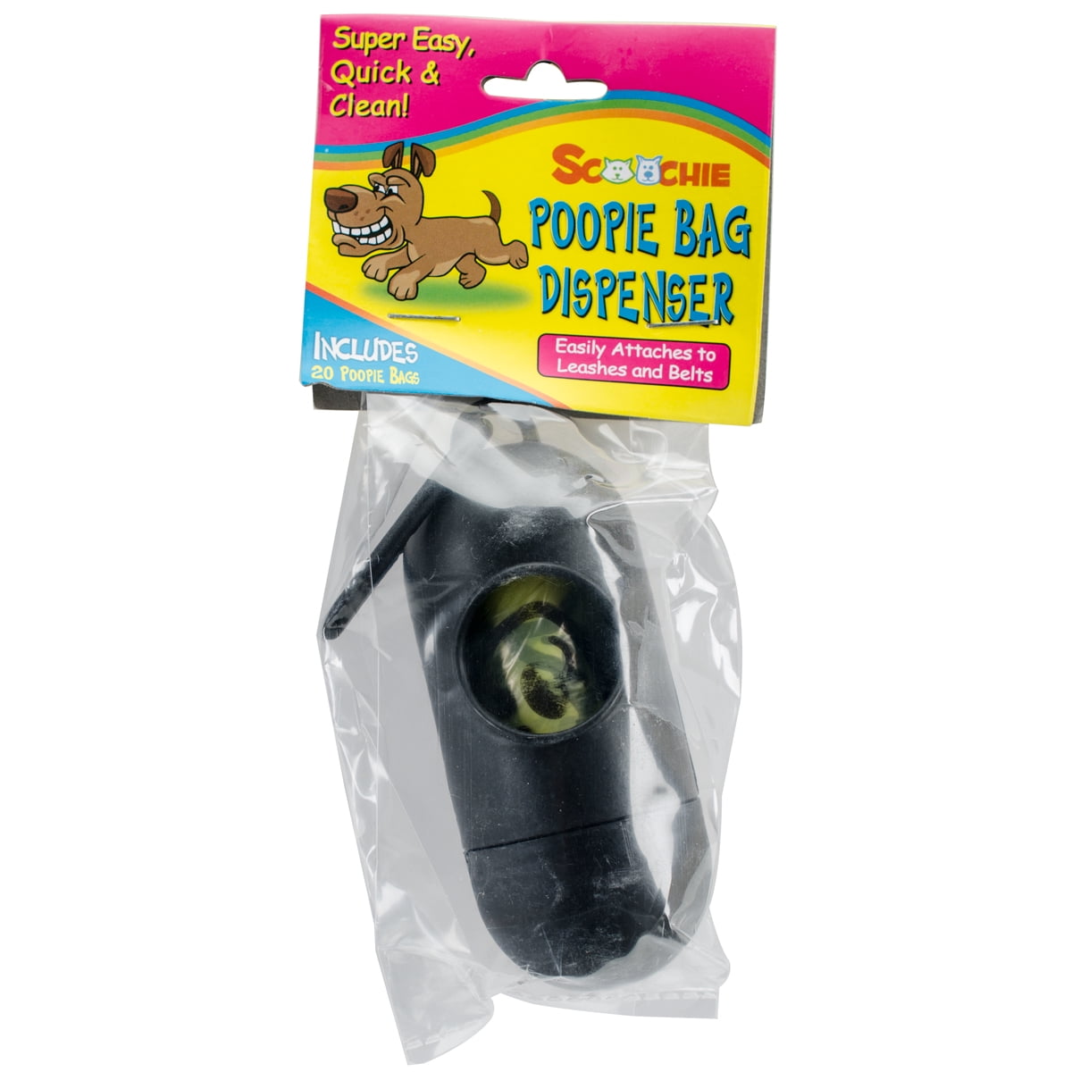 Scoochie Poop Bag Dispenser With Refill Bags