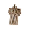 thumbnail image 2 of Vintage style Woven Sconce Light Lamp E27 Bamboo Fixture for Kitchen Cafe Bar, 2 of 9