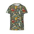 thumbnail image 6 of Fuzoiu Cute Animal Forest Print Youth Short Sleeve T-Shirt,Youth Dry-Fit Active Athletic T-Shirt,Short Sleeve Tops Tees for School, Sports, and Casual Wear, 6 of 6