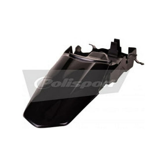 Polisport Rear Fender Black Gloss Polypropylene OEM Replacement for Dirt Bike Off-Road Honda CRF 2013-2018 (8579300003)
