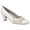White, variant on Easy Street Neva Women's Comfort Pumps Color: Black Patent Size: 7.5