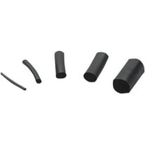 Drag Specialties Shrink Tubing, 0.750in. to 0.375in. x 5ft. - Black