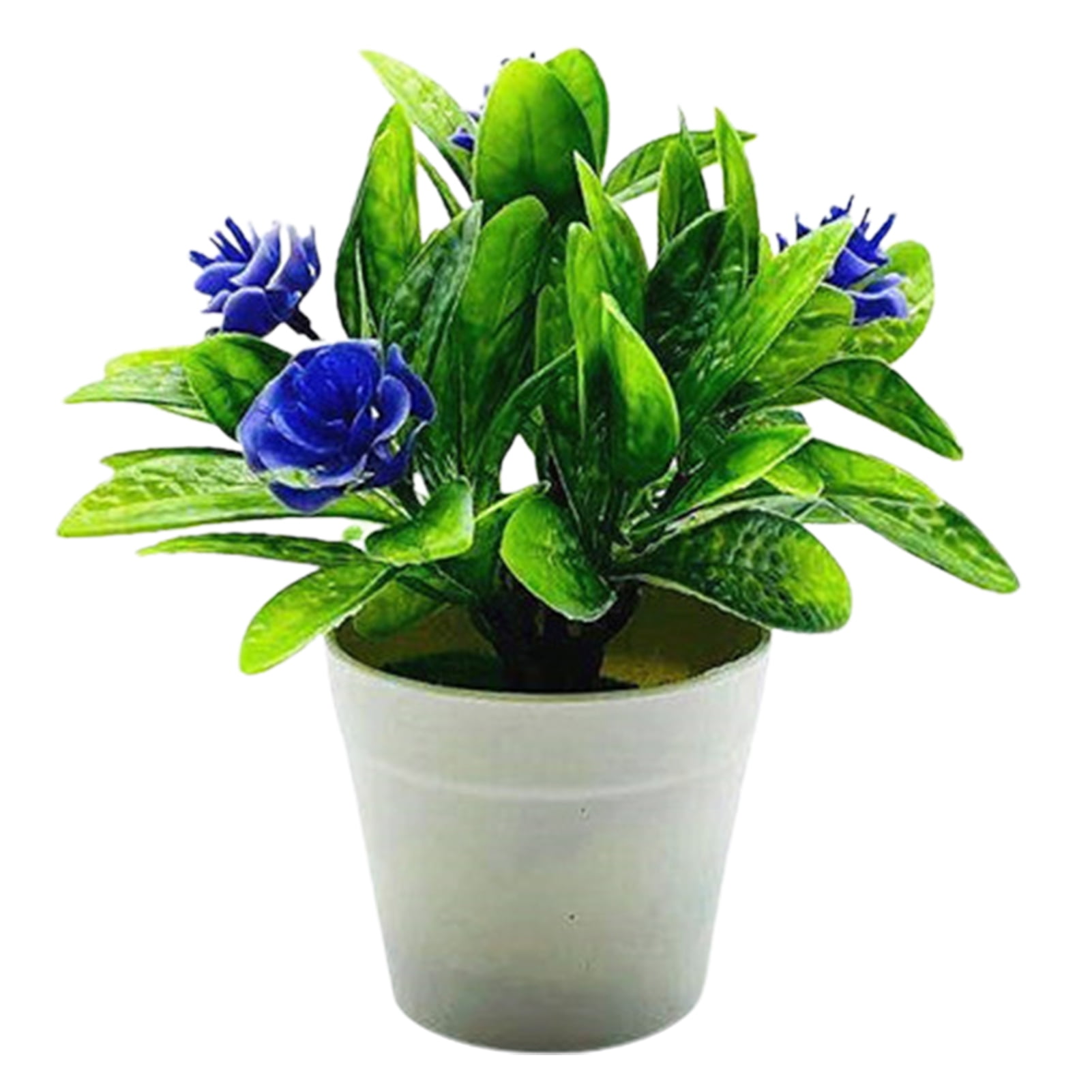 VERMON Artificial ornamental plant,1 Set Artificial Plant Pot Curling