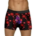 thumbnail image 3 of Xmyrz Valentine's Day High Waisted Underwear For Men Boxers Trendy Funny Printed Skin-friendly Fresh Loose Fit Underpants, 3 of 5