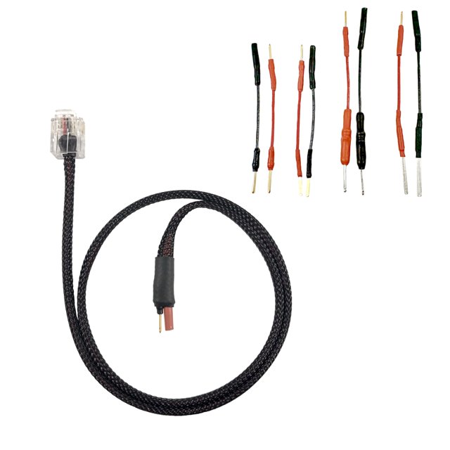 MirrorTap MTX-1010, RJ-11, longitud total de 10 pulgadas, patentado, cable de alimentación para detector de radar con fusible en línea de 2 amperios, grifos de grado militar, fabricado en EE. UU.
