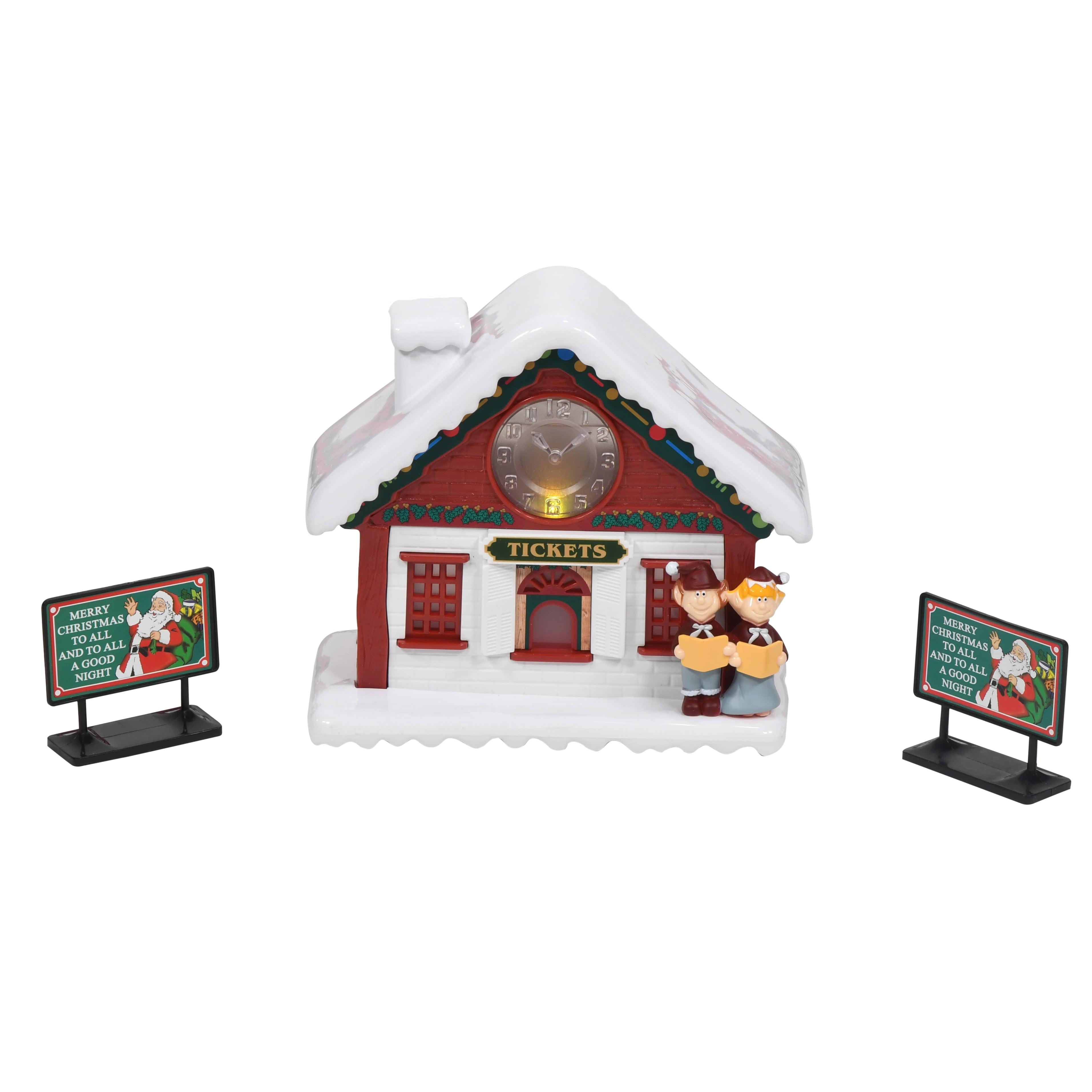 eztec santa express christmas train set