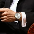 thumbnail image 6 of Poedagar mens fashion calendar watch top brand simple luminous waterproof business luxury leather men's wristwatch Reloj Hombre, 6 of 10
