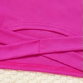 thumbnail image 3 of NAISIBABY Girls Clothes Set, Bubble Sleeve Crop Top & Flare Leg Pants 2-Piece Kids Fashion Outfits Hot Pink 7T, 3 of 5