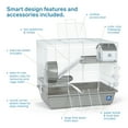 thumbnail image 3 of Prevue Pet Products Hamster Haven 3-Story Walk-Up Home, 3 of 9