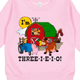 thumbnail image 3 of Inktastic Three-i-e-i-o Toddler Sweatshirt, 3 of 4