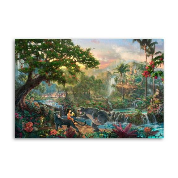 The Jungle Book Artworks Canvas Poster Room Aesthetic Wall Art Prints Home Modern Decor Gifts 24x36inch(60x90cm)