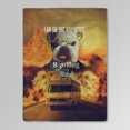 thumbnail image 2 of Couverture Personnalisée pour Animaux 'Barking Bad', 2 of 3