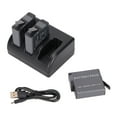 thumbnail image 1 of Camera Battery USB Charger,Camera Battery Charger Safe Camera Battery Supplies Camera Battery Charging Station Masterfully Created, 1 of 8