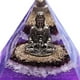 thumbnail image 4 of Energía cristalina Pyramid Sculpture Mould Recolección de riqueza Prosperidad Meditación Curación Gema Suprupos de adornos, 4 of 7