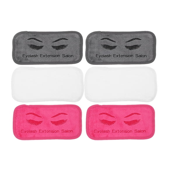 6 almohadillas para la frente para extensiones de pestañas, almohadillas para injerto de pestañas, herramientas para extensiones de pestañas