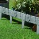 thumbnail image 1 of 10PCS Plastic Border Edging Garden Grass Fence Wall, 1 of 5