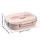 thumbnail image 2 of Caja Bento de Acero Inoxidable Apto para Microondas 850/1500ml Conejo 2/4/5 Rejillas para Almuerzo, 2 of 9