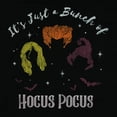 thumbnail image 3 of Hocus Pocus Shirt Women's It's Just a Bunch Of Hocus Pocus Short Sleeve Tee, 3 of 5