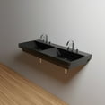 thumbnail image 3 of Ws Bath Collections Luxury 120.03 WG Luxury 47" Rectangular Ceramic Drop In Or Wall, 3 of 4